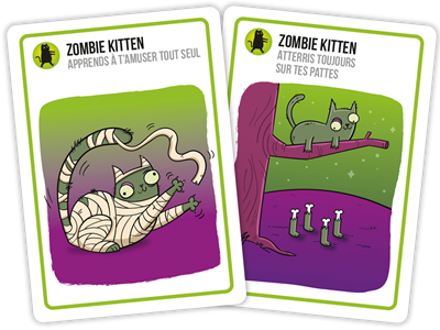 Exploding Kittens : Zombie Kittens