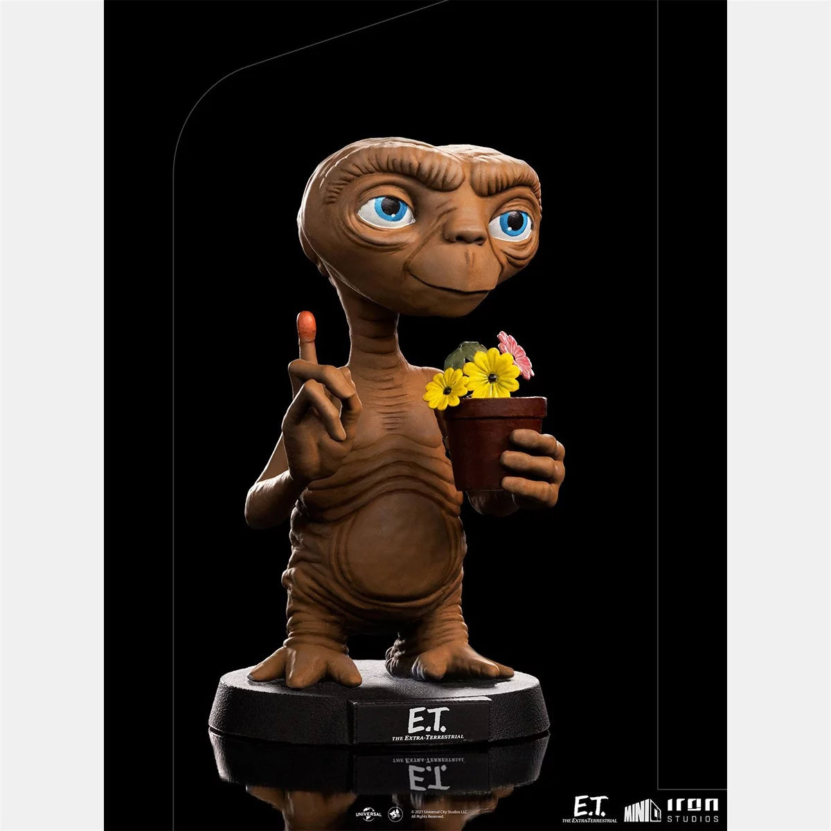 Iron Studios - MiniCo - E.T. - The Extra Terrestrial - E.T (40th Anniversary) Statue 15cm - flash vidéo