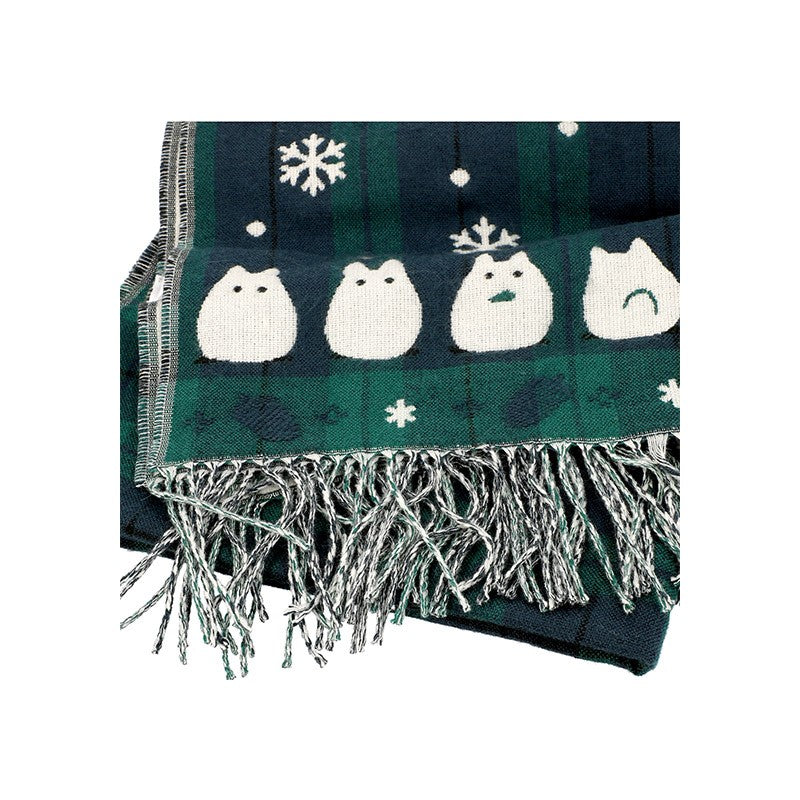 ÉTOLE AVEC ACCROCHE TOTORO MOTIFS À CARREAUX - MON VOISIN TOTORO