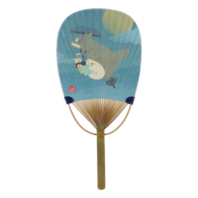 ÉVENTAIL BAMBOU TOTORO VOLANT - MON VOISIN TOTORO