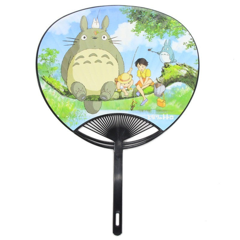 ÉVENTAIL TOTORO À LA PÊCHE - MON VOISIN TOTORO