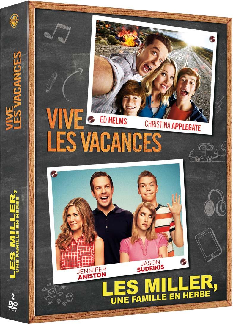 Vive les vacances + Les Miller, une famille en herbe [DVD]