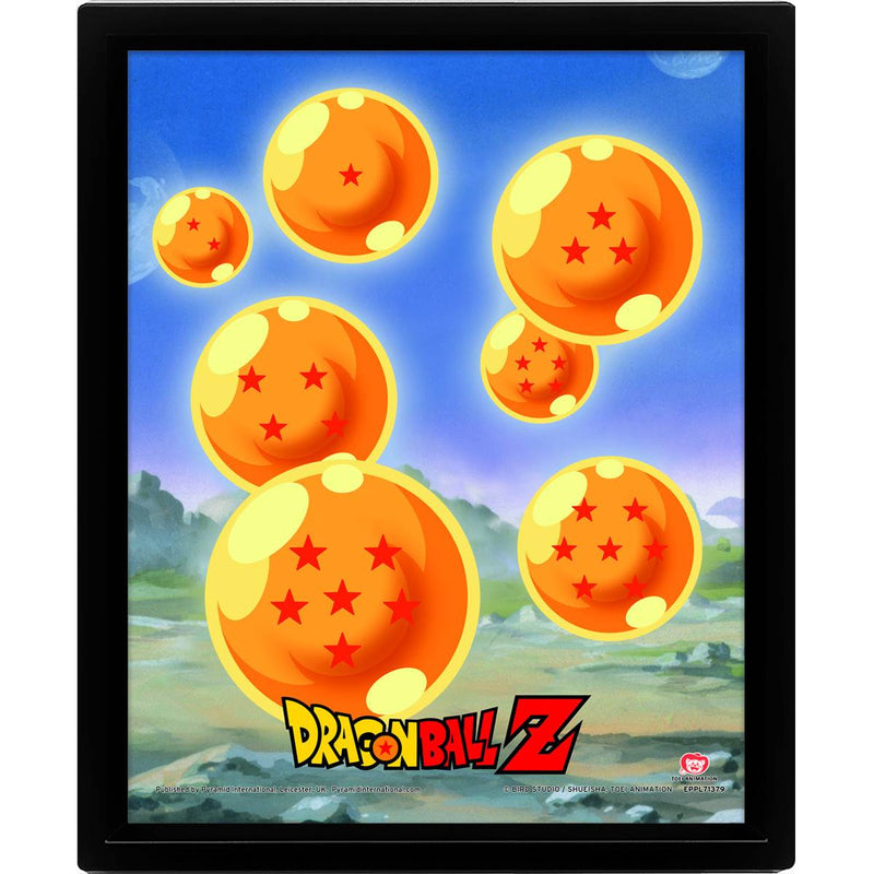 Dragon Ball Z -  Affiche lenticulaire 3D Shenron déchaîné