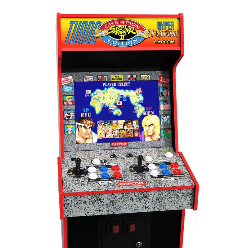 Arcade1Up - Street Fighter Legacy 14-en-1 Arcade Machine - flash vidéo