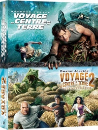 Voyage au centre de la Terre + Voyage au centre de la Terre 2 : l'île mystérieuse [DVD]