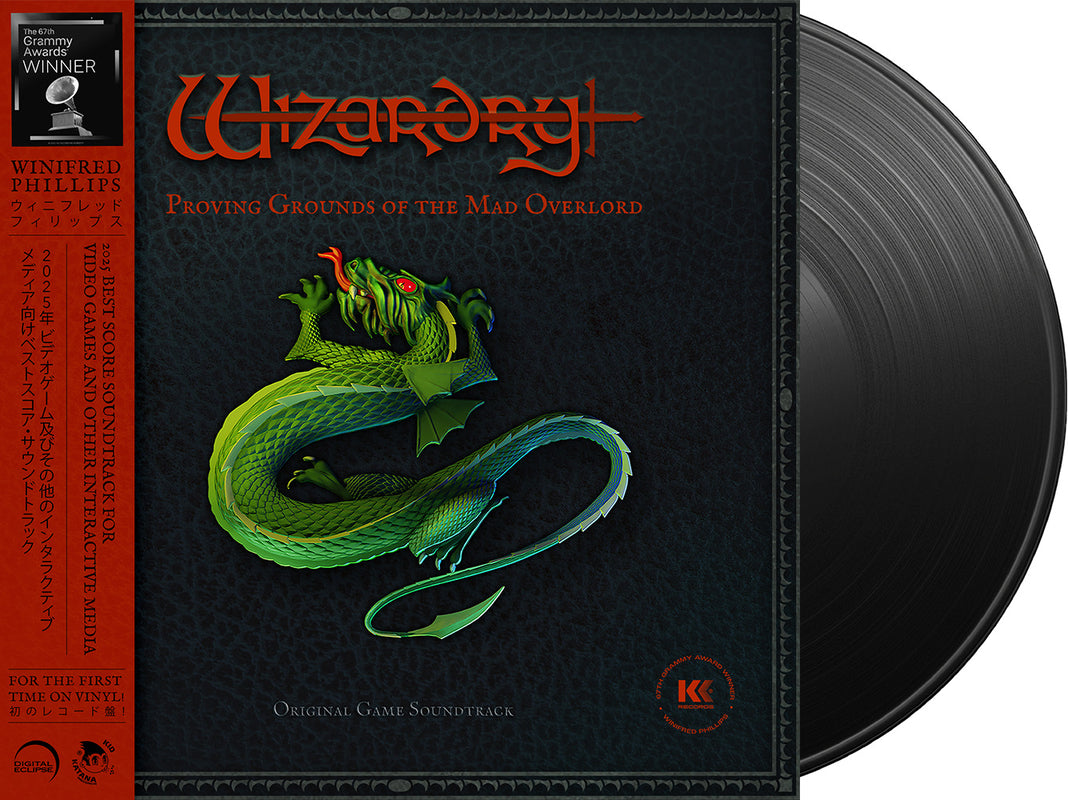 Wizardry: Proving Grounds of the Mad Overlord Soundtrack - 1-LP Vinyl
