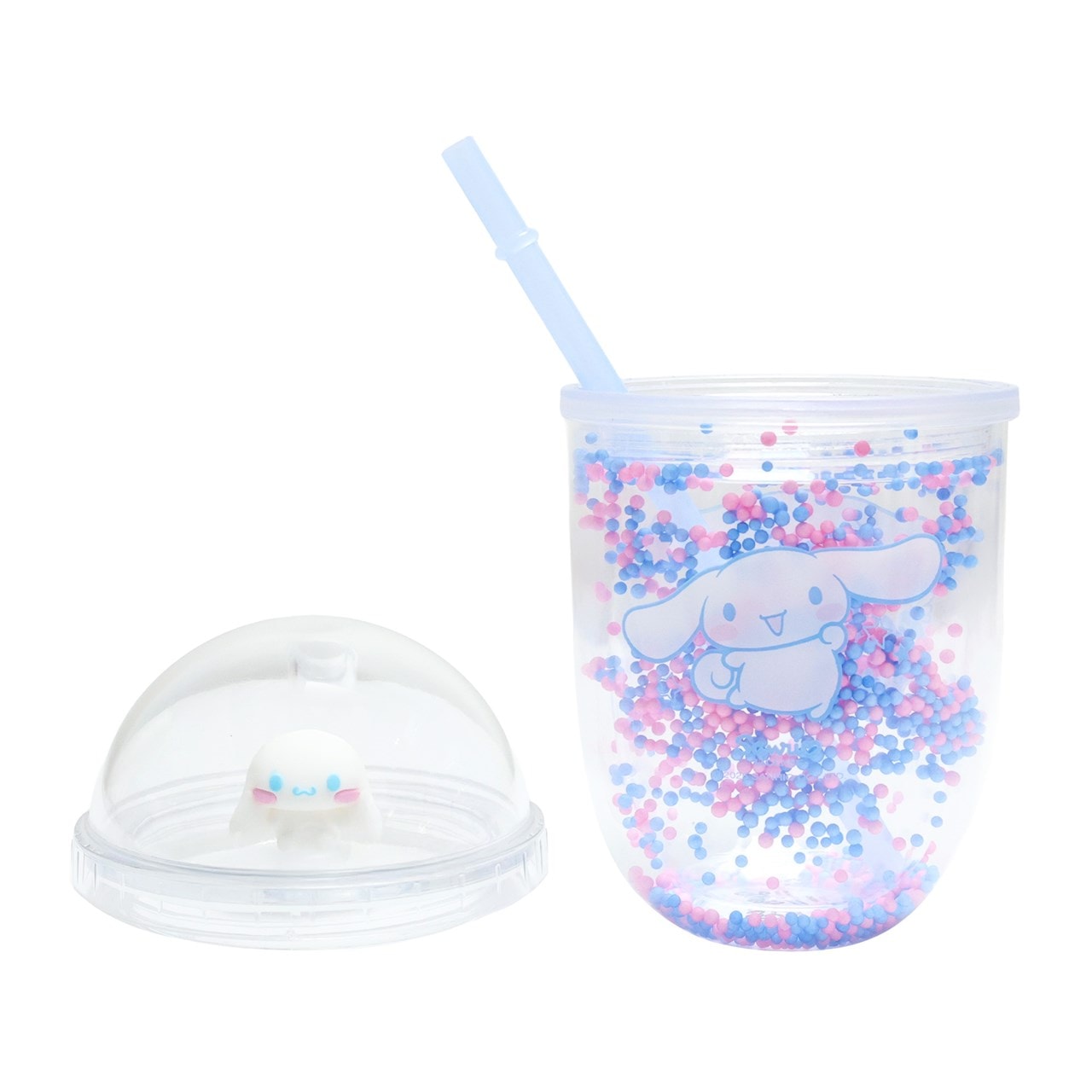 Sanrio - Mug bubble tea avec paille Cinnamoroll