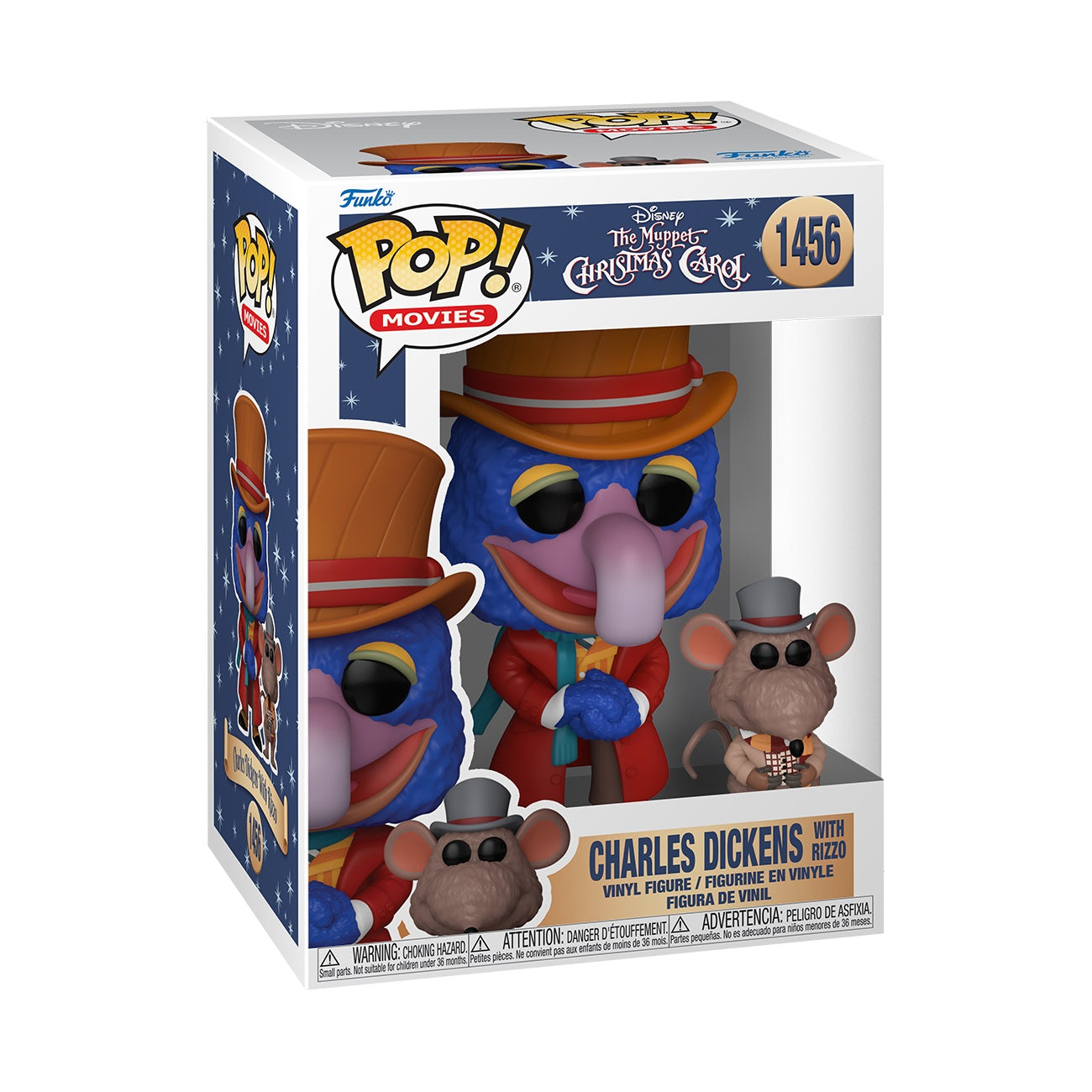 Funko Pop! Disney: The Muppet Christmas Carol - Gonzo (with Rizzo)