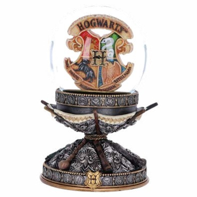 Harry Potter - Boule à Neige Blason de Poudlard et Baguettes 16.5cm