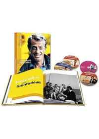Jean-Paul Belmondo - Coffret livre : Le magnifique + À bout de souffle + L'as des as + L'héritier [DVD]