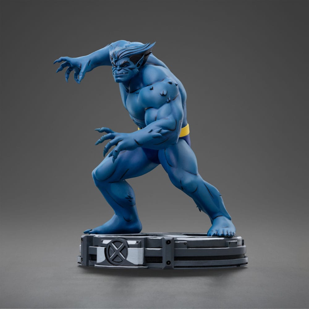 Iron Studios - BDS Art Scale 1/10 - Marvel - X-Men - Le Fauve Statue 19cm - flash vidéo