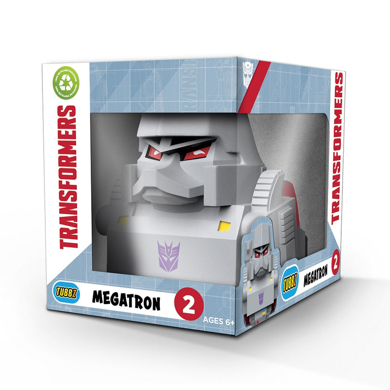 Numskull - Best of TUBBZ Boîte Canard de bain - Transformers - Megatron - 9cm