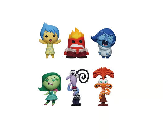 Disney - Vice-Versa 2 - Assortiment en blind bag d'aimant 3D de collection en mousse (Série 1) (12 pcs)