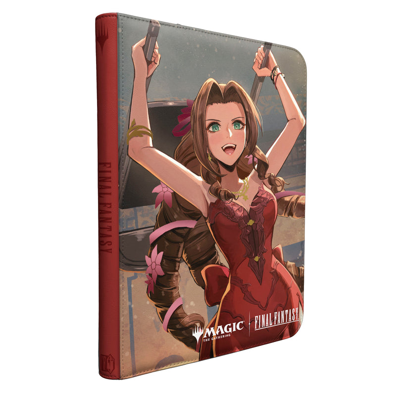 Ultra Pro - Magic: The Gathering - Final Fantasy - Classeur PRO-Binder à fermeture éclair haut de gamme à 9 pochettes Aerith Gainsborough