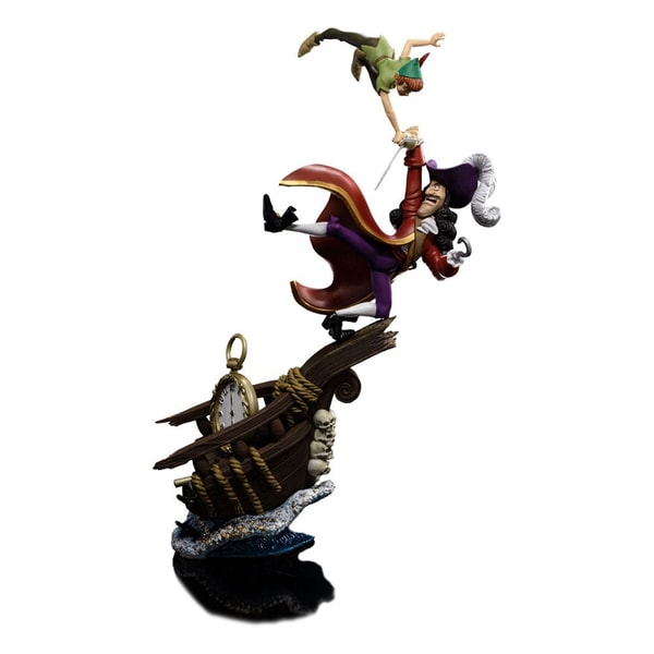 Iron Studios - Art Scale 1/10 - Peter Pan - Peter Pan vs. Crochet Statue 40cm - flash vidéo