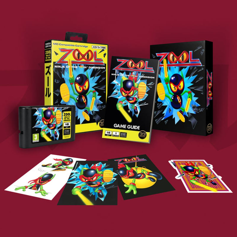 SEGA Mega Drive - Zool, Ninja of the "Nth" Dimension - Premium Collector's Edition
