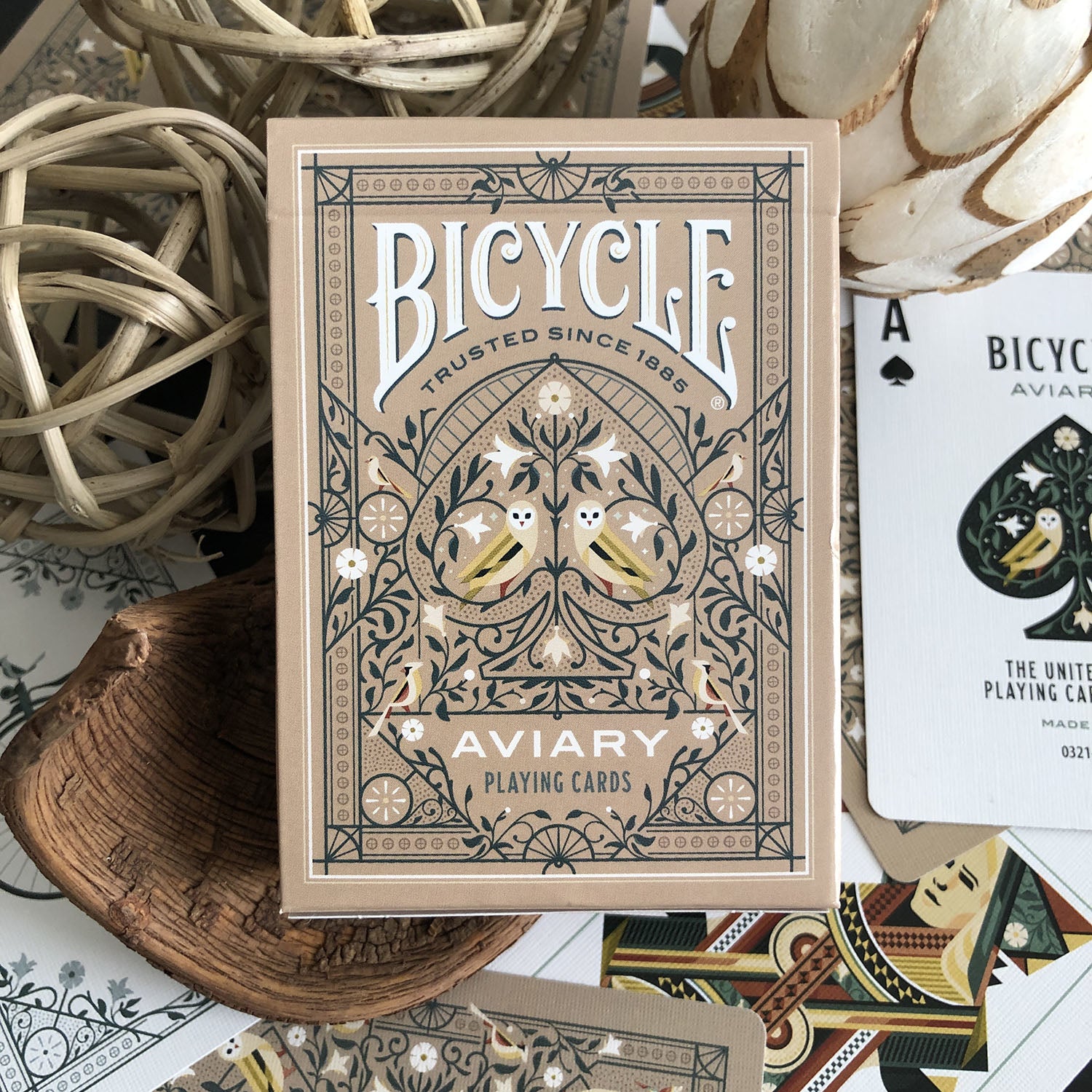 Bicycle - Carte de jeu Standard 56 pièce(s) Aviary - flash vidéo