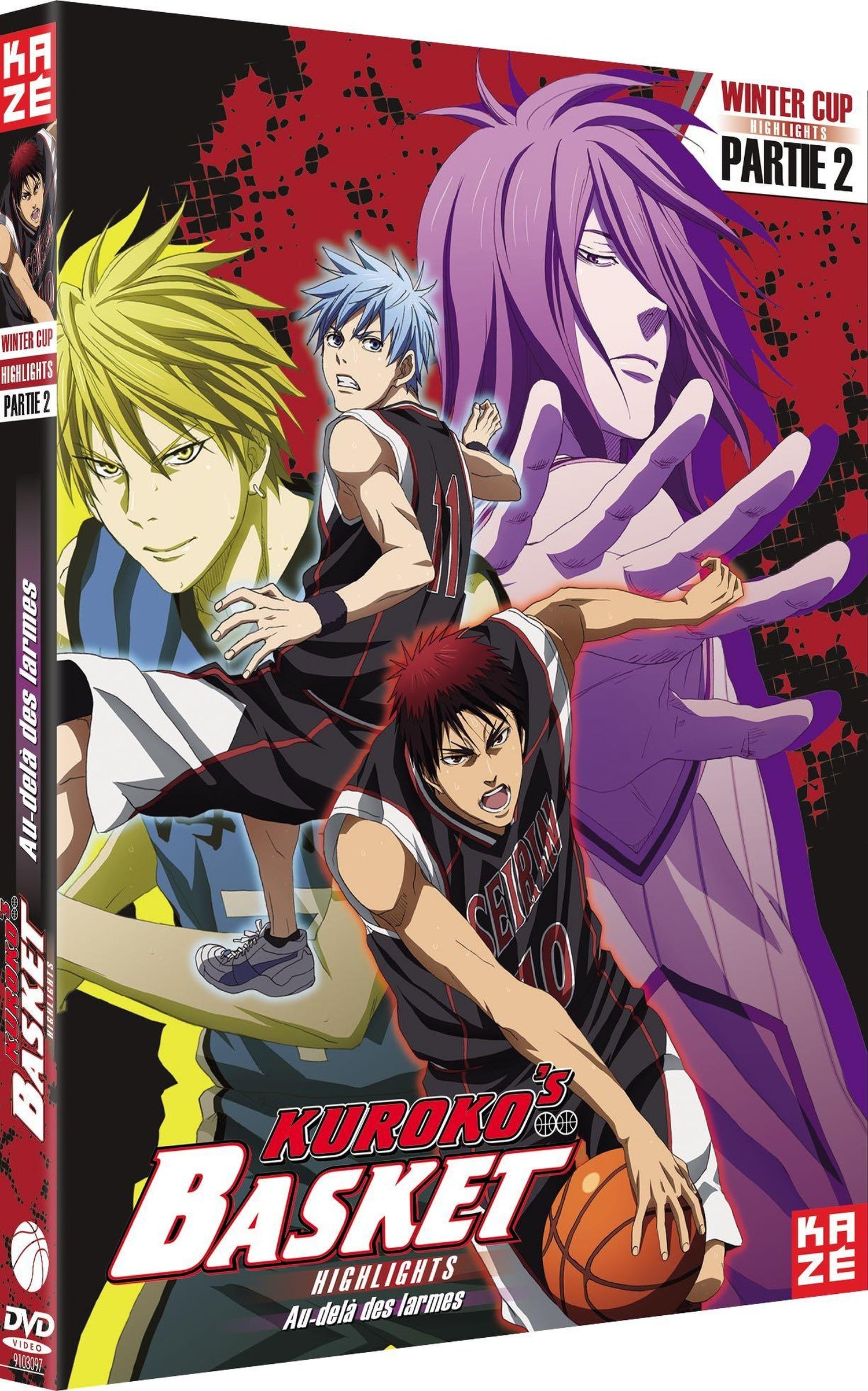Kuroko's Basket - Winter Cup Highlights Partie 2 : Au-delà des larmes [DVD]