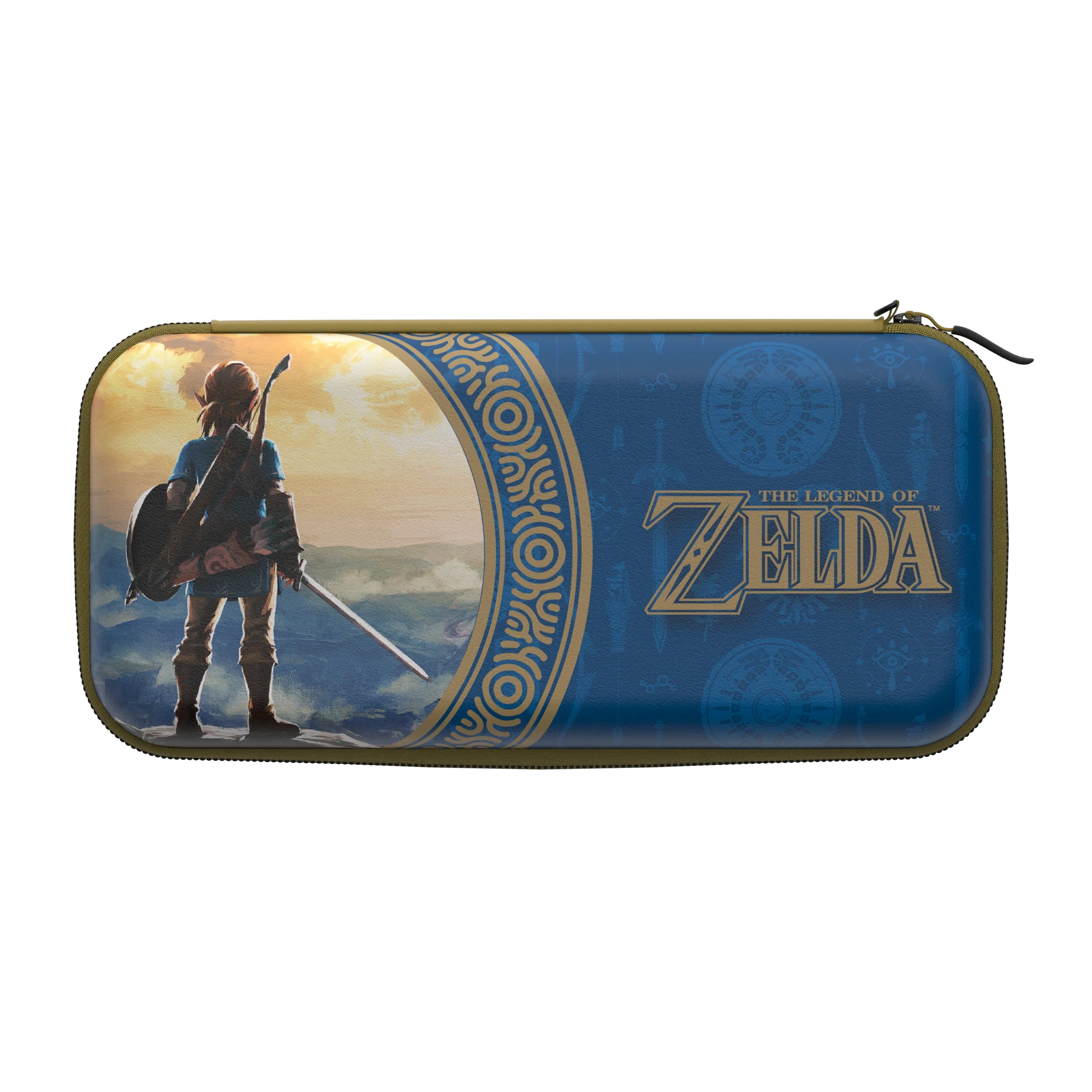 PDP - Étui de voyage Hyrule Blue pour Nintendo Switch, Switch Lite et Switch OLED