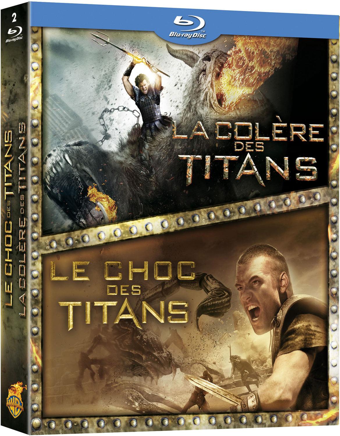 Le Choc des Titans + La colère des Titans [Blu-ray]