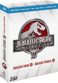 Jurassic Park 3D + Jurassic World 3D [Blu-ray 3D]