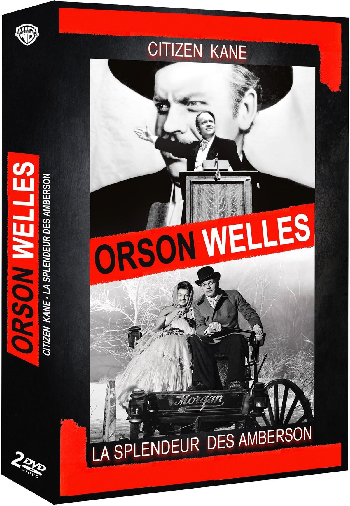 Orson Welles : Citizen Kane + La splendeur des Amberson [DVD]