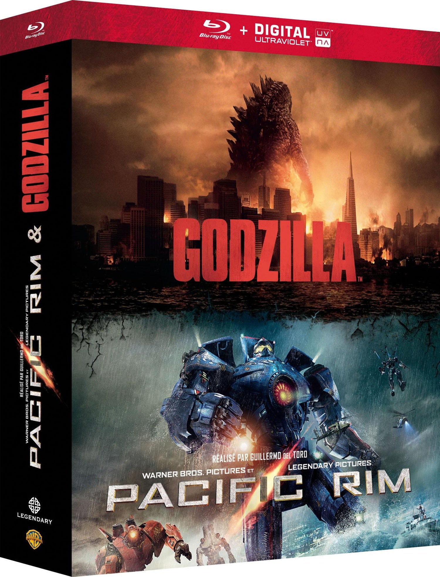 Godzilla + Pacific Rim [Blu-ray]