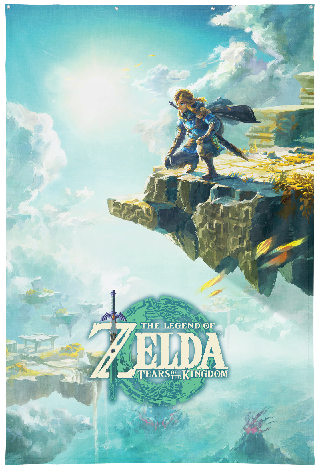 Nintendo - Poster Tissu The Legend of Zelda : Tears of the Kingdom 125x85cm