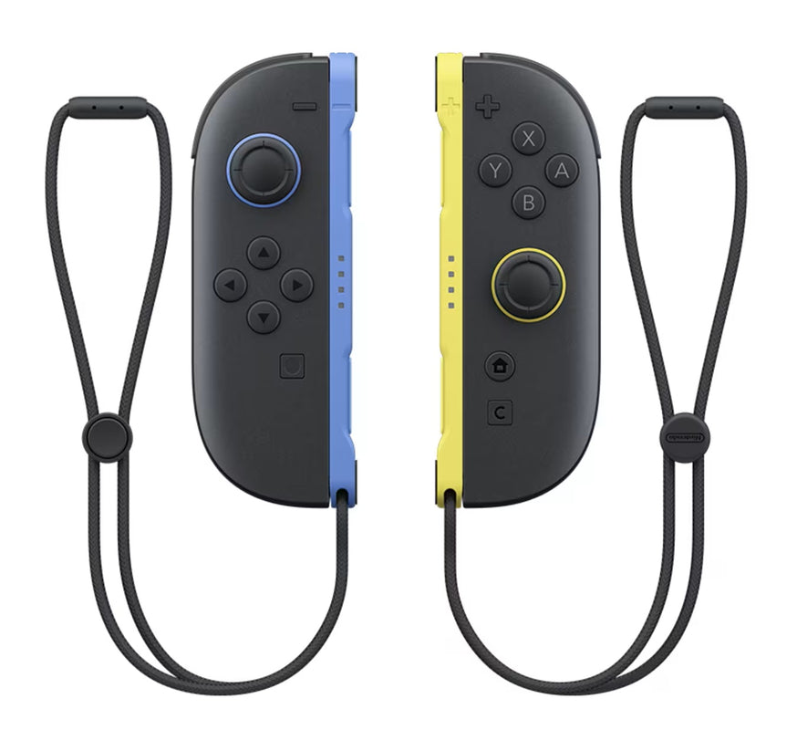 Paire de manettes Joy-Con 2 bleu/jaune clair