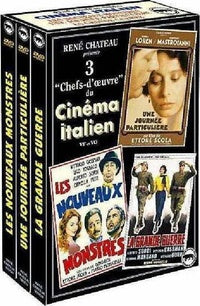 Cinéma Italien - Coffret 3 films : Une journée particulière + Les Nouveaux monstres + La Grande Guerre [DVD]
