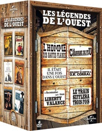 Légendes de l'Ouest : L'homme des hautes plaines + La caravane de feu + Il était une fois dans l'Ouest + Règlements de comptes à O.K. Corral + L'homme qui tua Liberty Valance + Le train siffera trois fois [DVD]