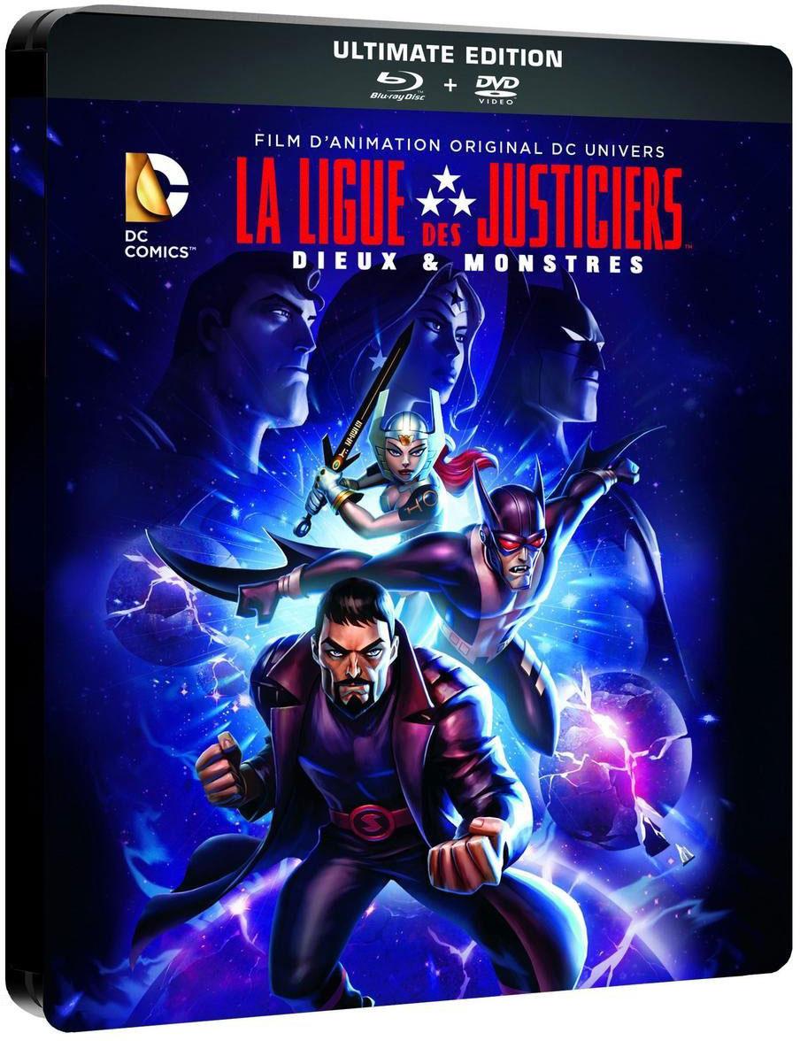 Les Aventures de la Ligue des justiciers - Dieux et monstres [Blu-ray]
