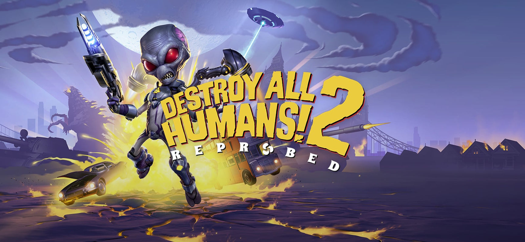 Destroy All Humans! 2 - Reprobed - Game-key Card