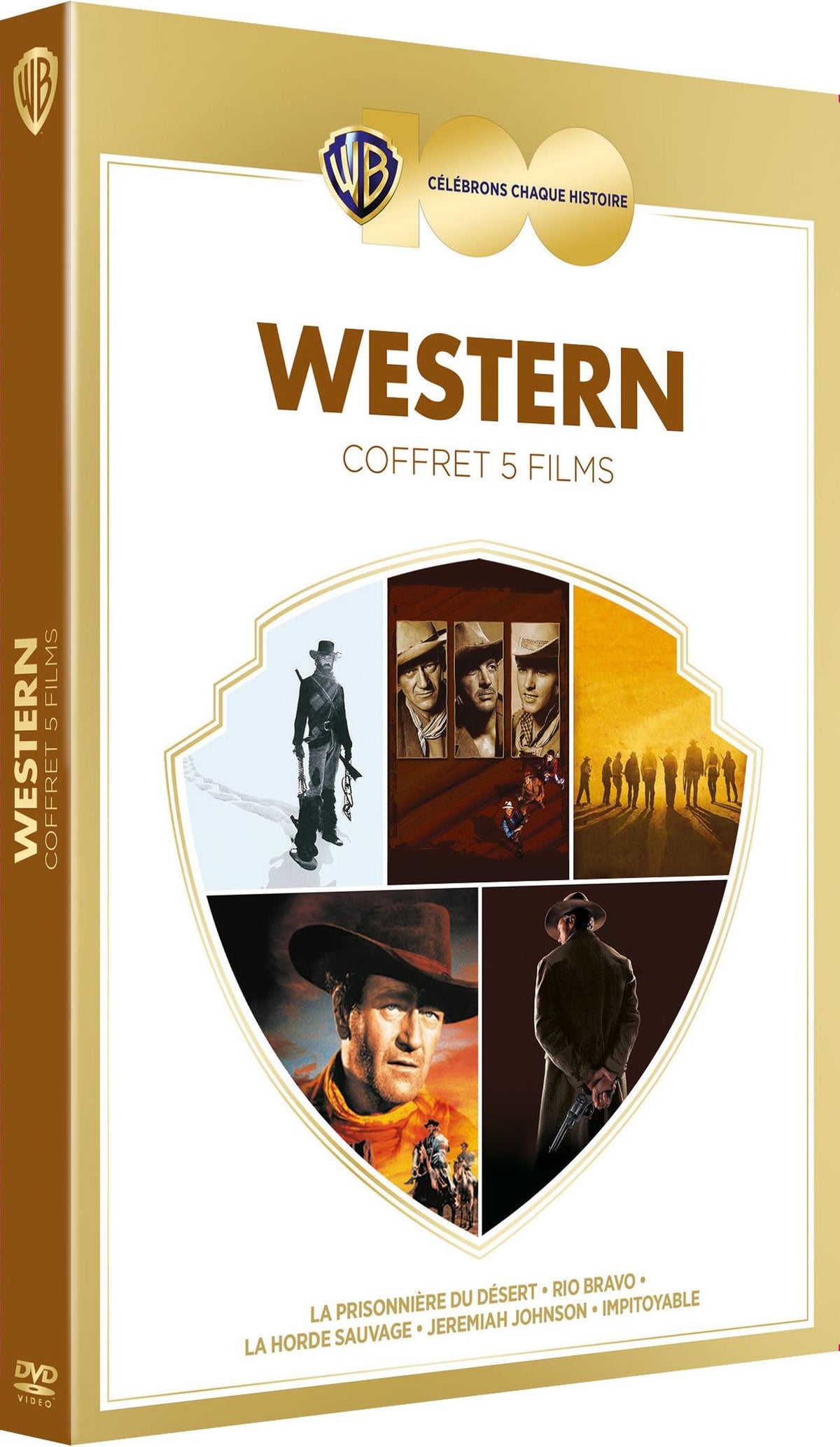 100 ans Warner - Coffret 5 films - Western [DVD]