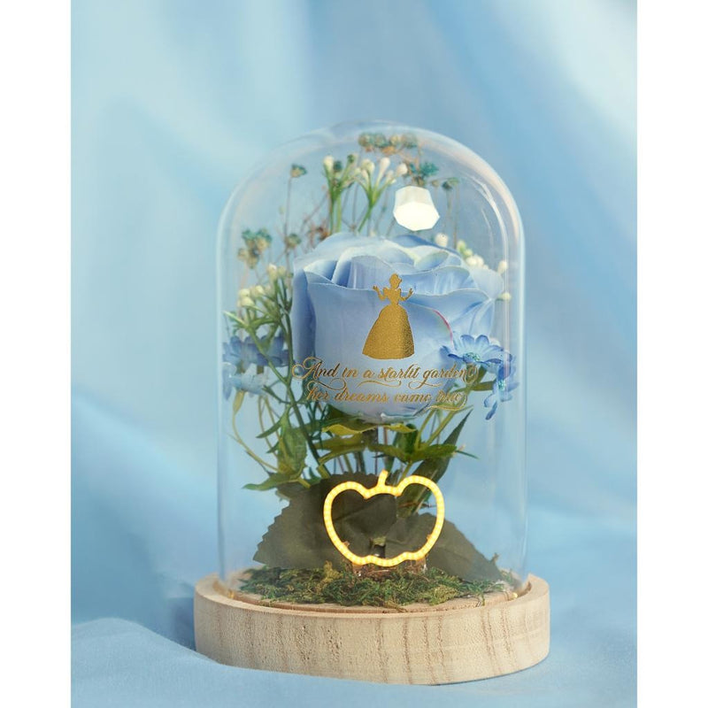 Disney - Cendrillon - Cloche Florale avec Lumière Néon "Cendrillon"