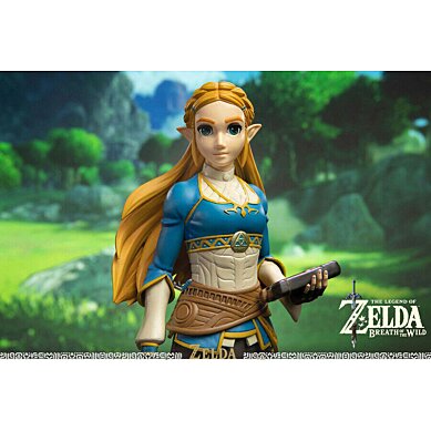 First 4 Figures - The Legend of Zelda : Breath of the Wild - Princesse Zelda Statue Edition Standard 25cm - flash vidéo