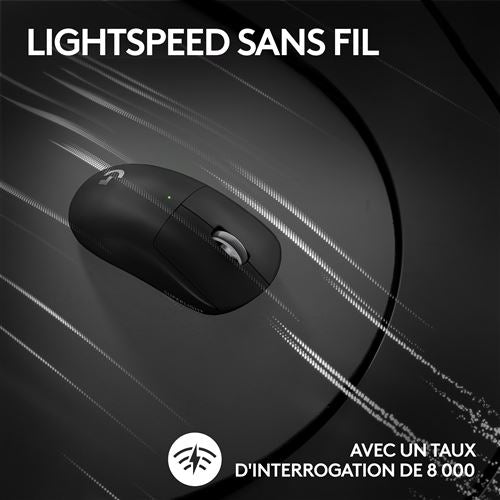Logitech - Souris gaming sans fil G PRO X SUPERLIGHT 2 Noire