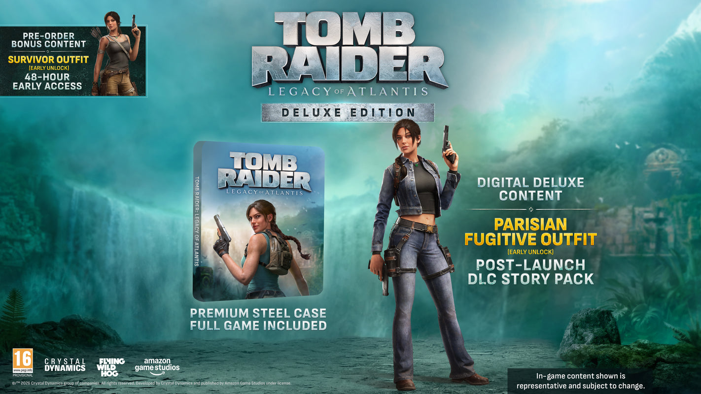 Tomb Raider: Legacy of Atlantis - Deluxe Edition (Code-in-a-box)