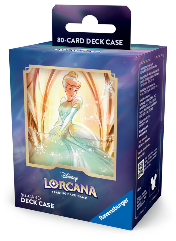 Disney Lorcana JCC : L'île d’Archazia - Boîte de deck de 80 cartes Cendrillon