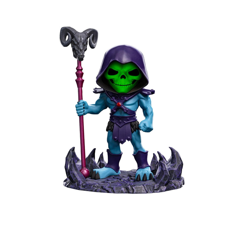 Iron Studios - MiniCo - Les Maîtres de l'Univers - Skeletor (Glow in the Dark) Statue 18cm