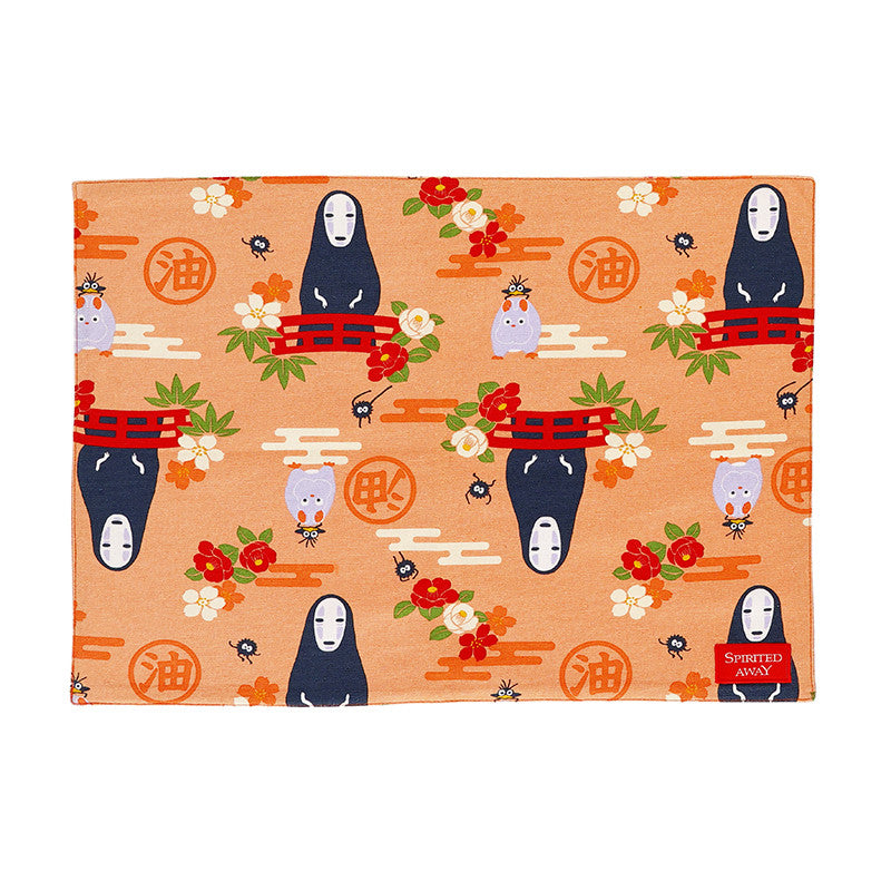 Ghibli - Le Voyage de Chihiro - Set de table Natsu No Face avec des fleurs
