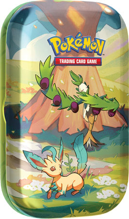 Pokémon JCC : Mini-boîte Magnifique Paldea (Cléopsytra / Mucuscule / Phyllali / Plumeline / Pachirisu - 1x mini-boîte aléatoire)