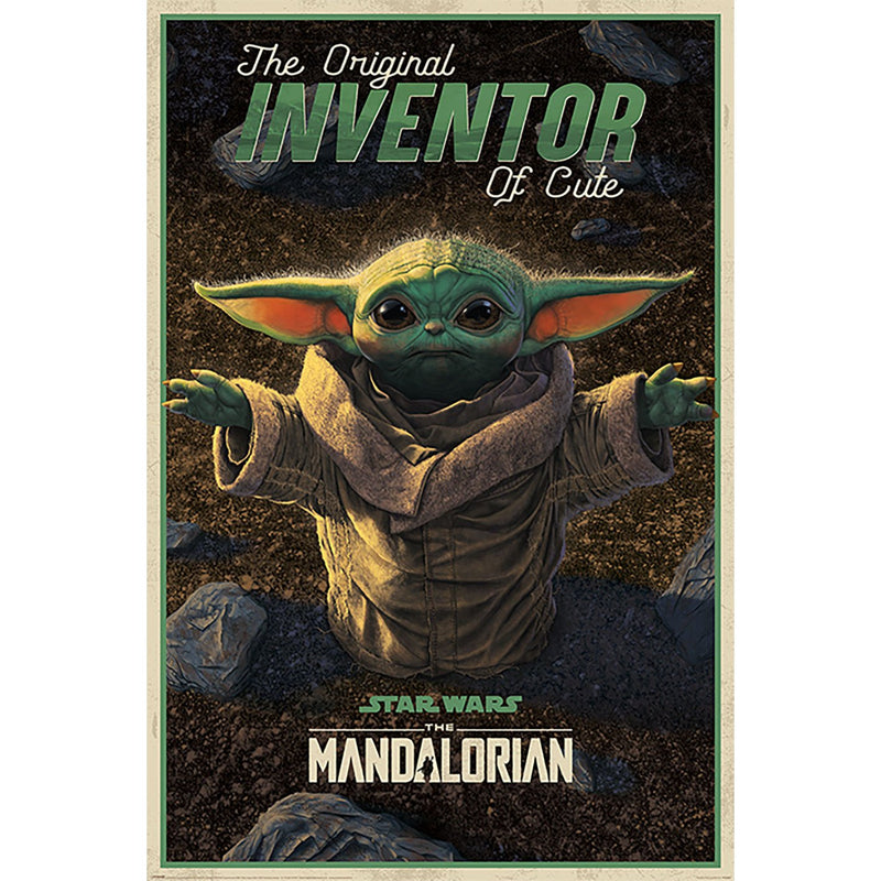 PL 32 - Star Wars: Le Mandalorien (The Original Inventor of Cute) - Maxi Poster 91x61cm