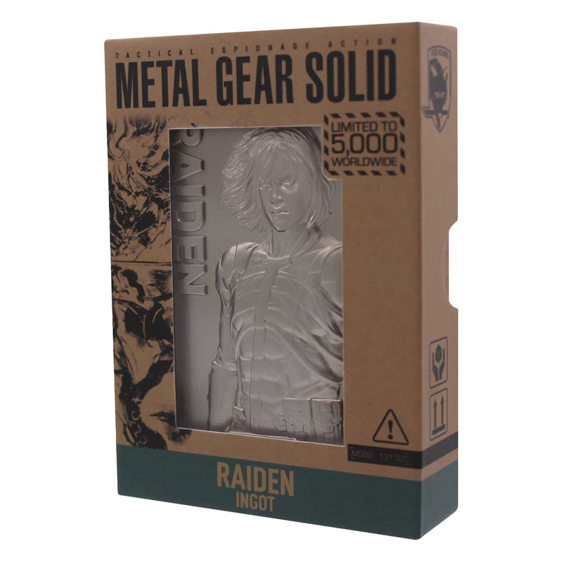Metal Gear Solid 2 - L'ingot "Raiden" en Édition Limitée
