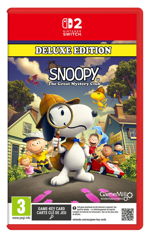 Snoopy & The Great Mystery Club - Deluxe Edition - Game-key Card