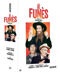 Louis de Funès, 3 comédies de Gérard Oury : La grande vadrouille + Les aventures de Rabbi Jacob + Le corniaud [DVD]
