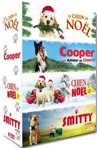 Chien n° 2 - Coffret 4 films : Le chien de Noël + Cooper, un amour de chien ! + Le chien de Noël 2 + Smitty le chien [DVD]