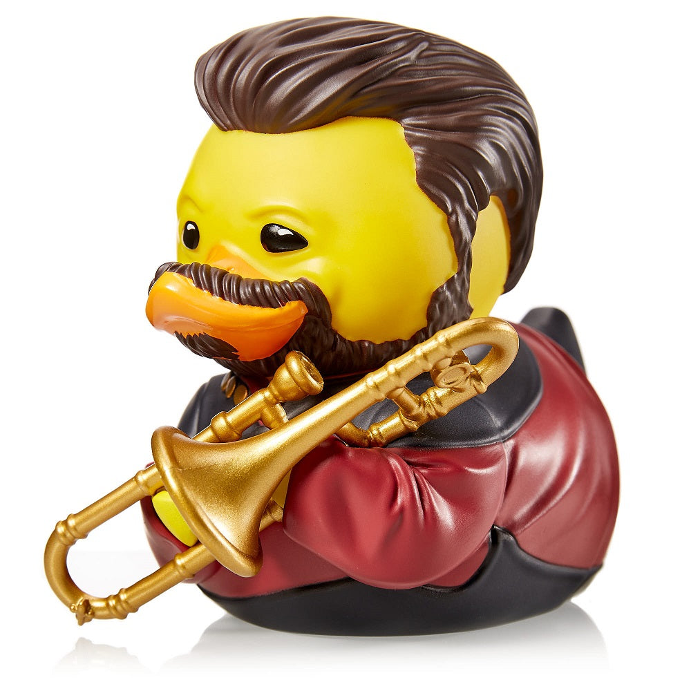 Numskull - Best of TUBBZ Boîte Canard de bain - Star Trek - William T. Riker - 9cm - flash vidéo
