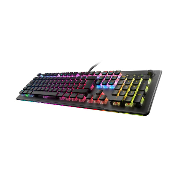 Turtlebeach - Clavier de jeu RGB optique Vulcan II Max Noir - Disposition Azerty FR - flash vidéo