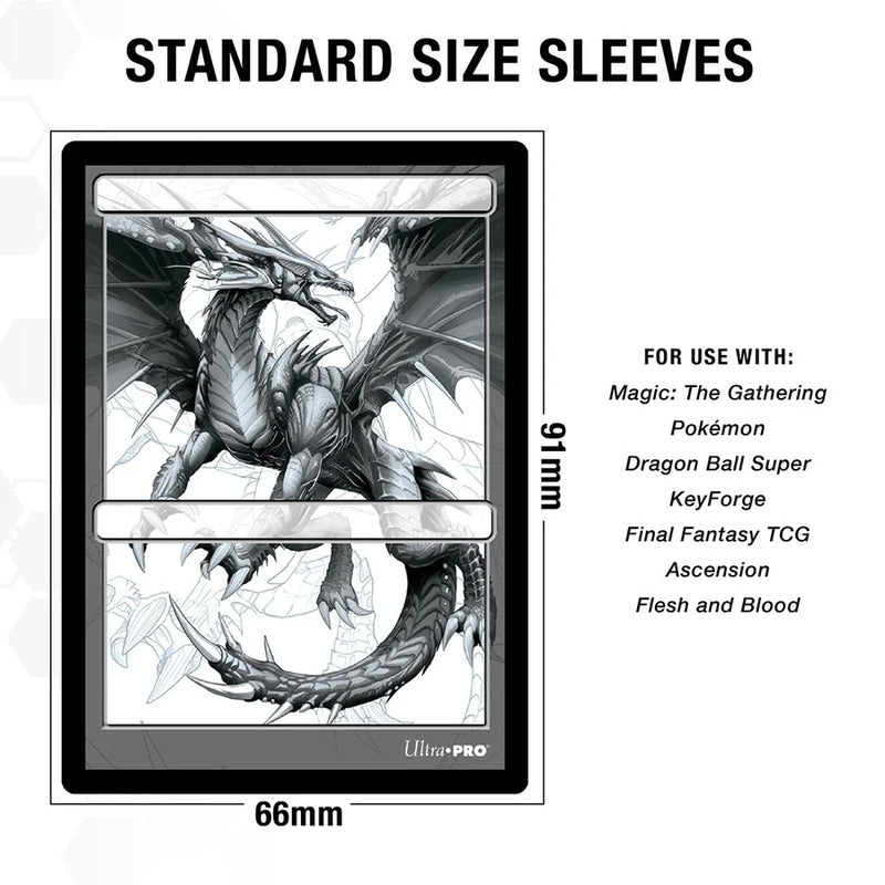 Ultra Pro - Paquet de 50 protèges cartes standard PRO-Gloss transparents